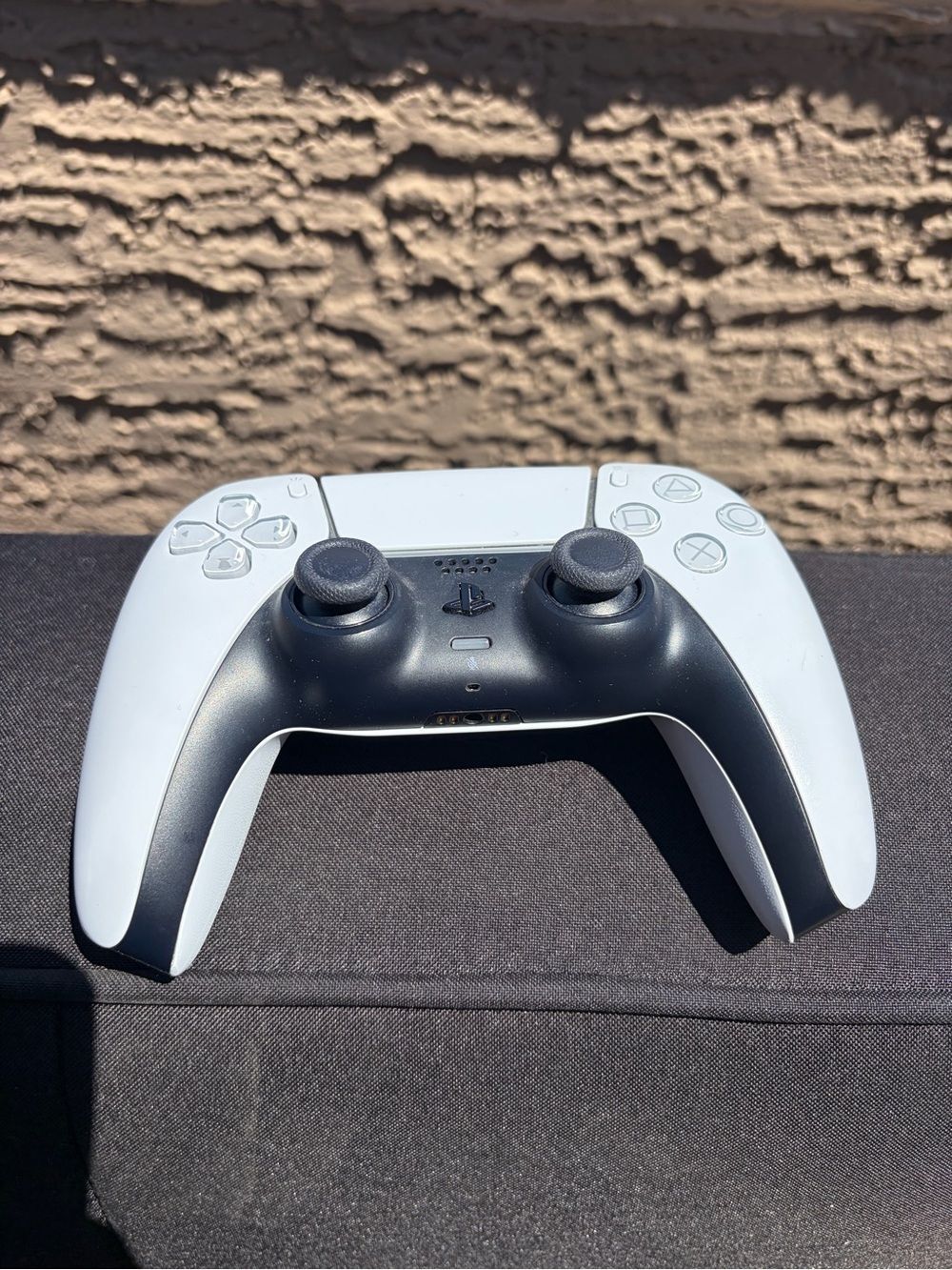 Sony Play Station 5 DualSense Wireless Controller in White and Black